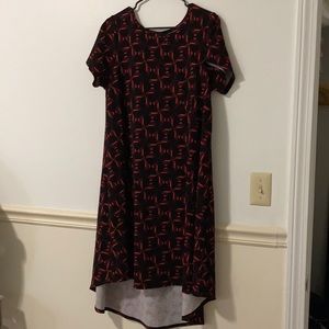 LuLaRoe Geometric High Low Carly Dress